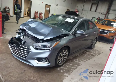 2019 Hyundai Accent Limited from USA, damaged, VIN 3KPC34A3XKE059362